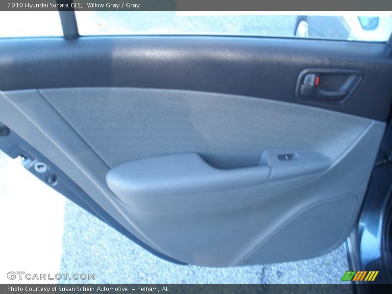 Willow Gray / Gray 2010 Hyundai Sonata GLS