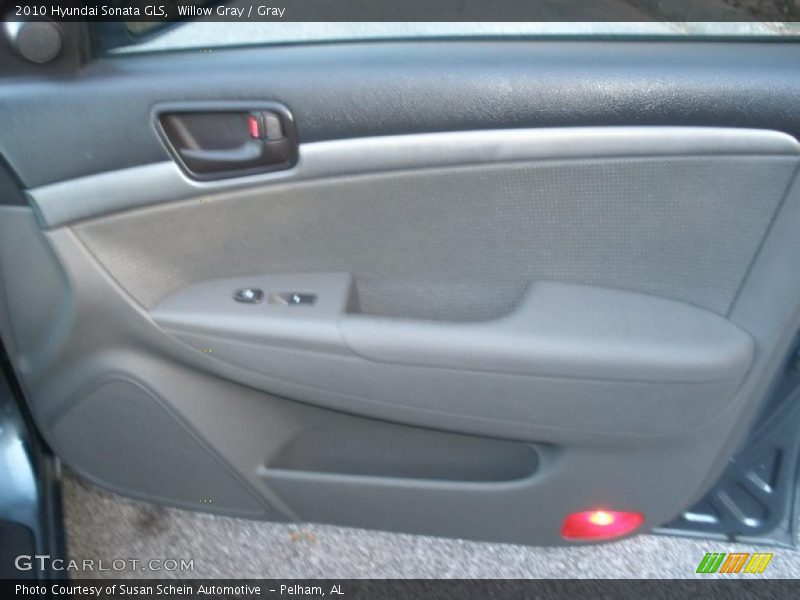 Willow Gray / Gray 2010 Hyundai Sonata GLS