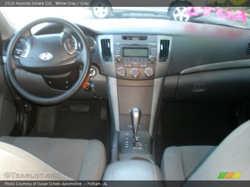 Willow Gray / Gray 2010 Hyundai Sonata GLS