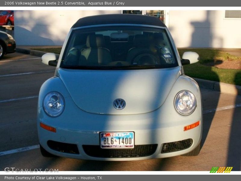 Aquarius Blue / Grey 2006 Volkswagen New Beetle 2.5 Convertible