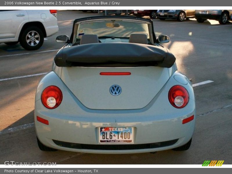 Aquarius Blue / Grey 2006 Volkswagen New Beetle 2.5 Convertible