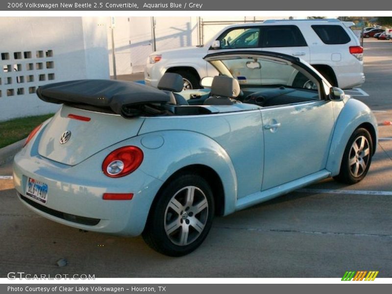Aquarius Blue / Grey 2006 Volkswagen New Beetle 2.5 Convertible