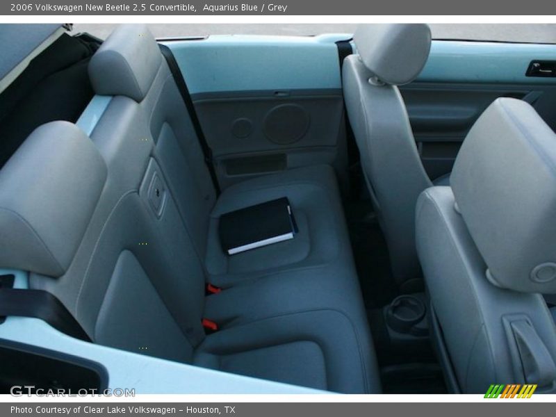 Aquarius Blue / Grey 2006 Volkswagen New Beetle 2.5 Convertible