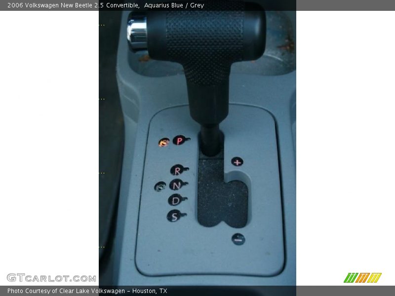 Aquarius Blue / Grey 2006 Volkswagen New Beetle 2.5 Convertible