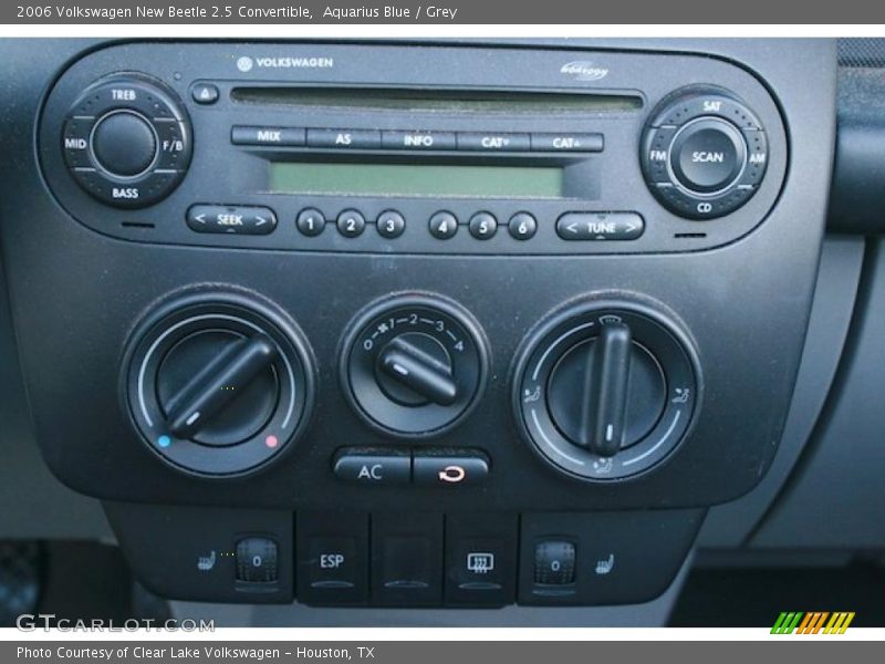 Aquarius Blue / Grey 2006 Volkswagen New Beetle 2.5 Convertible