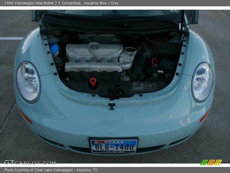 Aquarius Blue / Grey 2006 Volkswagen New Beetle 2.5 Convertible