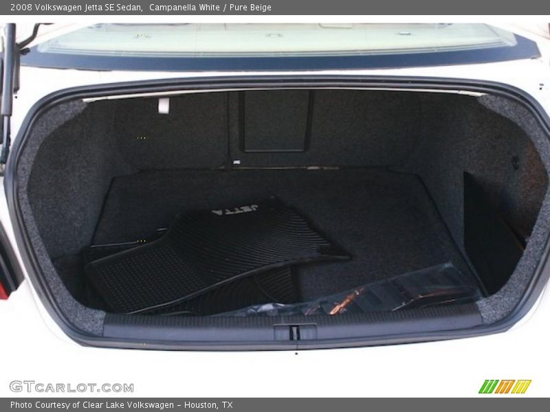 Campanella White / Pure Beige 2008 Volkswagen Jetta SE Sedan