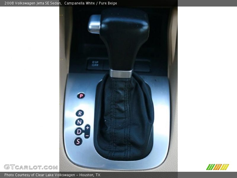 Campanella White / Pure Beige 2008 Volkswagen Jetta SE Sedan