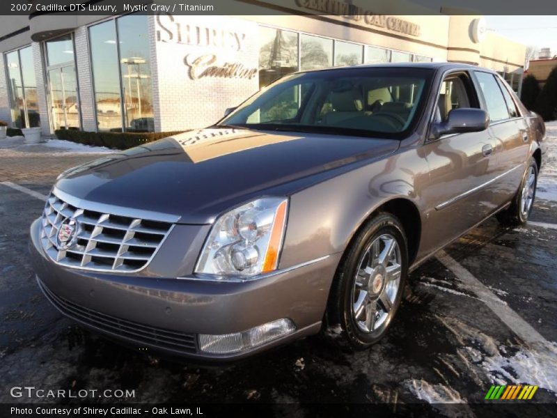 Mystic Gray / Titanium 2007 Cadillac DTS Luxury