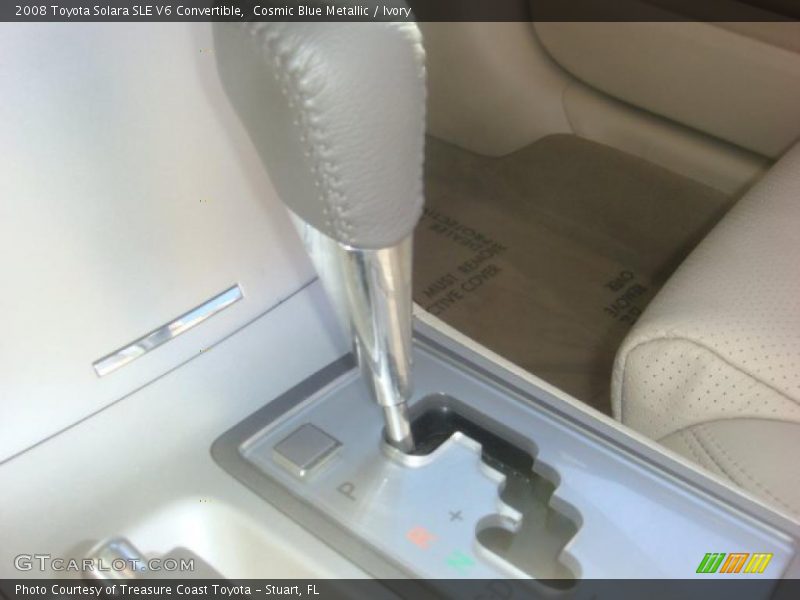 Cosmic Blue Metallic / Ivory 2008 Toyota Solara SLE V6 Convertible
