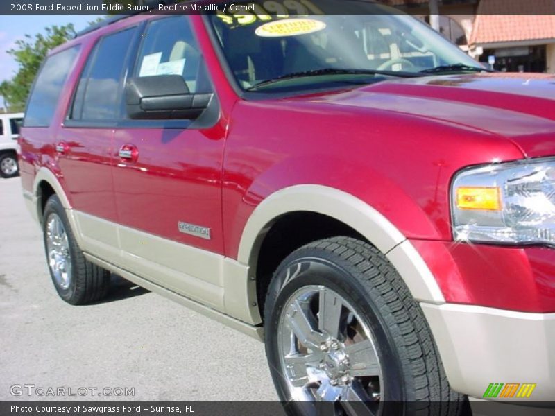 Redfire Metallic / Camel 2008 Ford Expedition Eddie Bauer