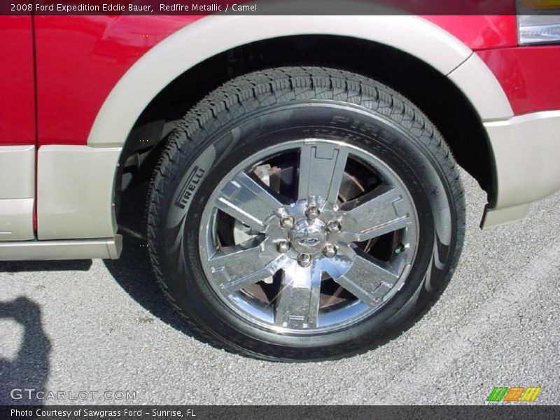 Redfire Metallic / Camel 2008 Ford Expedition Eddie Bauer