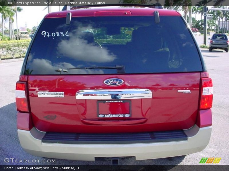 Redfire Metallic / Camel 2008 Ford Expedition Eddie Bauer