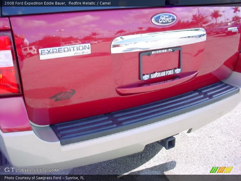 Redfire Metallic / Camel 2008 Ford Expedition Eddie Bauer