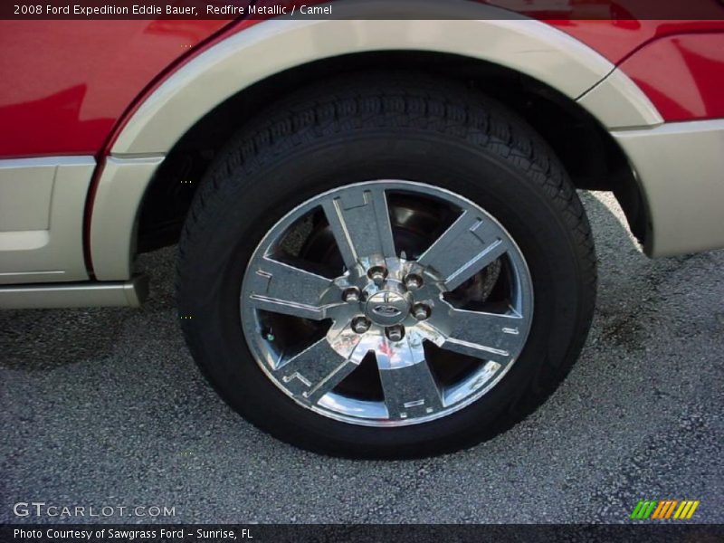 Redfire Metallic / Camel 2008 Ford Expedition Eddie Bauer