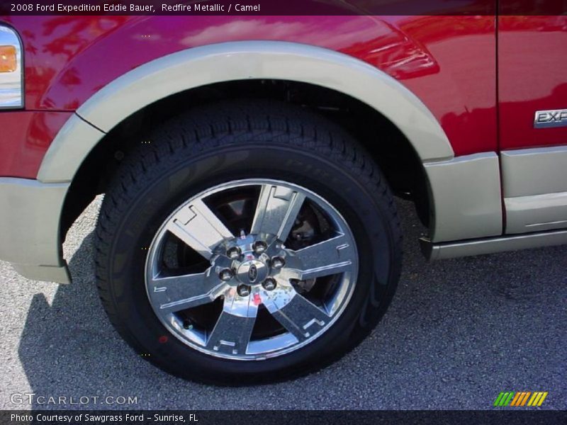 Redfire Metallic / Camel 2008 Ford Expedition Eddie Bauer
