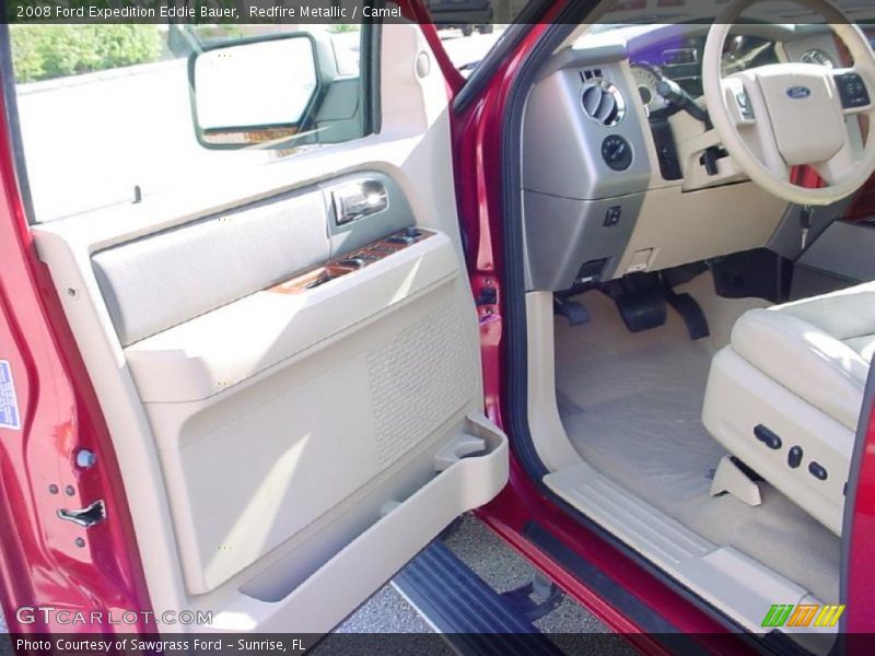 Redfire Metallic / Camel 2008 Ford Expedition Eddie Bauer