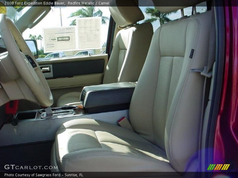 Redfire Metallic / Camel 2008 Ford Expedition Eddie Bauer
