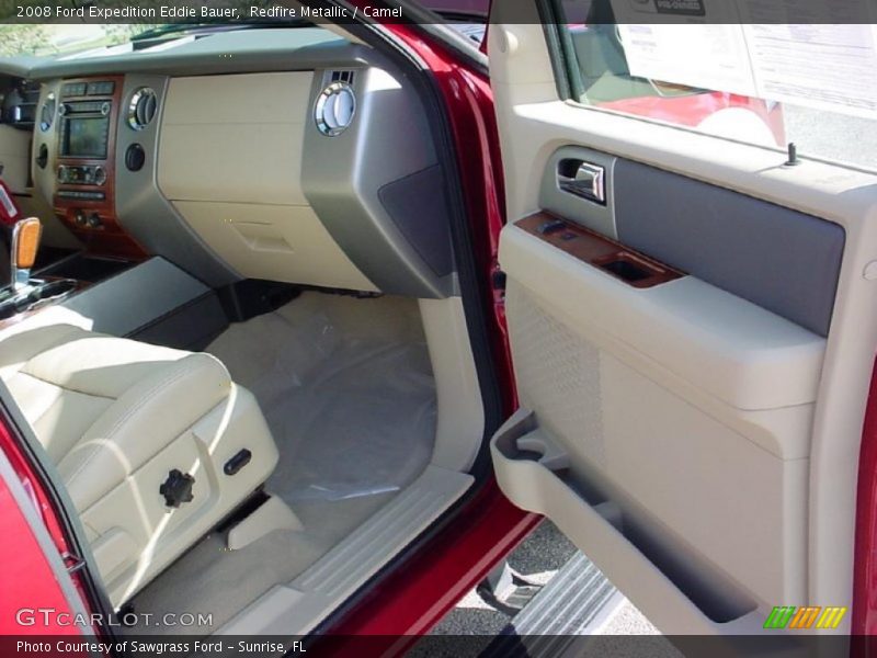 Redfire Metallic / Camel 2008 Ford Expedition Eddie Bauer
