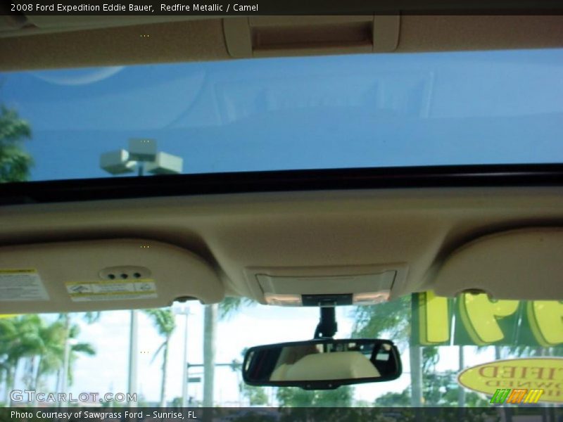 Redfire Metallic / Camel 2008 Ford Expedition Eddie Bauer