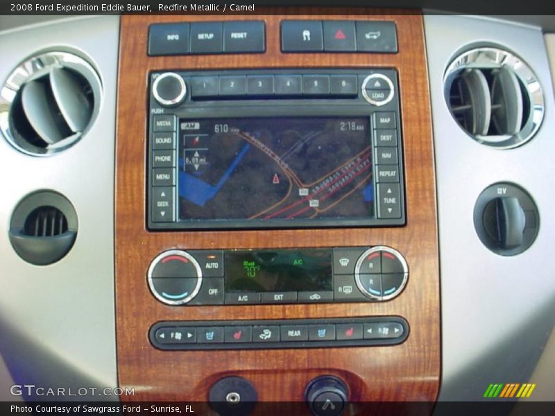 Redfire Metallic / Camel 2008 Ford Expedition Eddie Bauer