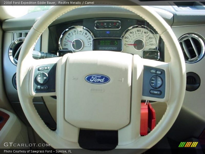 Redfire Metallic / Camel 2008 Ford Expedition Eddie Bauer