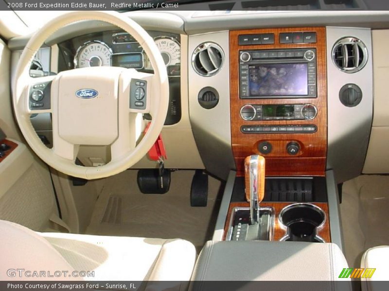 Redfire Metallic / Camel 2008 Ford Expedition Eddie Bauer