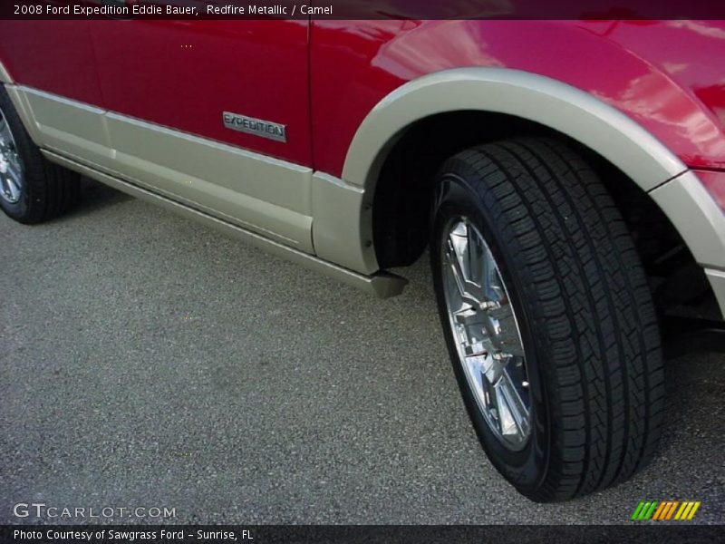 Redfire Metallic / Camel 2008 Ford Expedition Eddie Bauer