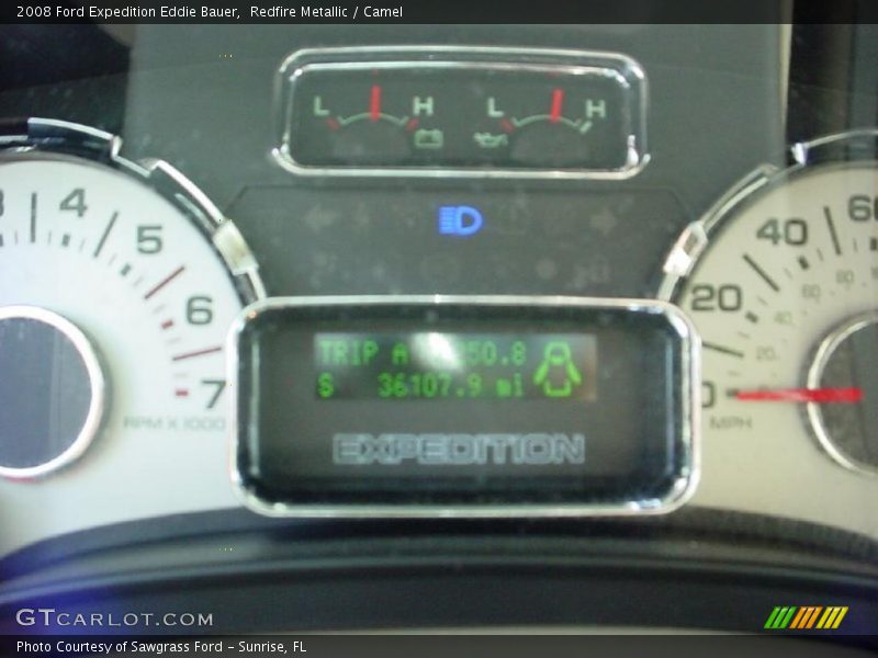 Redfire Metallic / Camel 2008 Ford Expedition Eddie Bauer