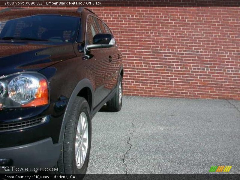Ember Black Metallic / Off Black 2008 Volvo XC90 3.2