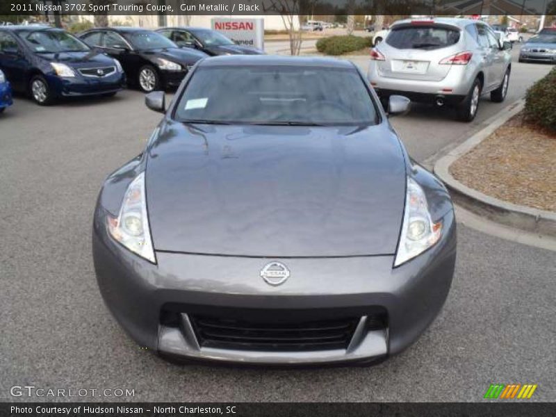 Gun Metallic / Black 2011 Nissan 370Z Sport Touring Coupe