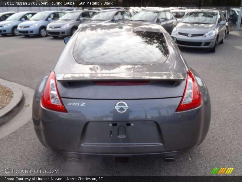 Gun Metallic / Black 2011 Nissan 370Z Sport Touring Coupe