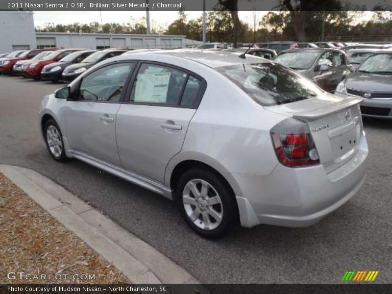 Brilliant Silver Metallic / Charcoal 2011 Nissan Sentra 2.0 SR