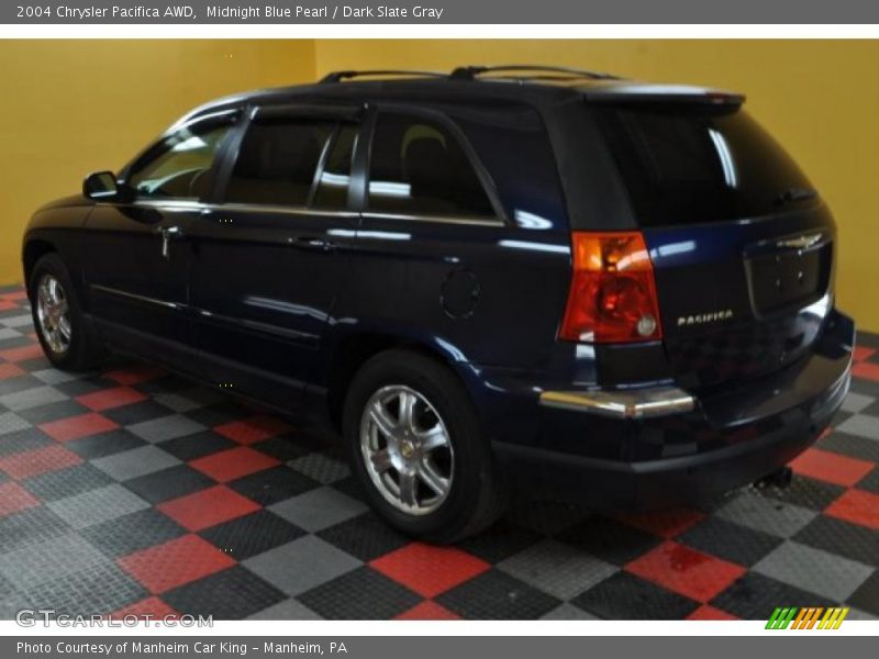 Midnight Blue Pearl / Dark Slate Gray 2004 Chrysler Pacifica AWD