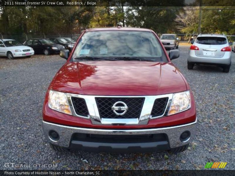 Red Brick / Beige 2011 Nissan Frontier SV Crew Cab