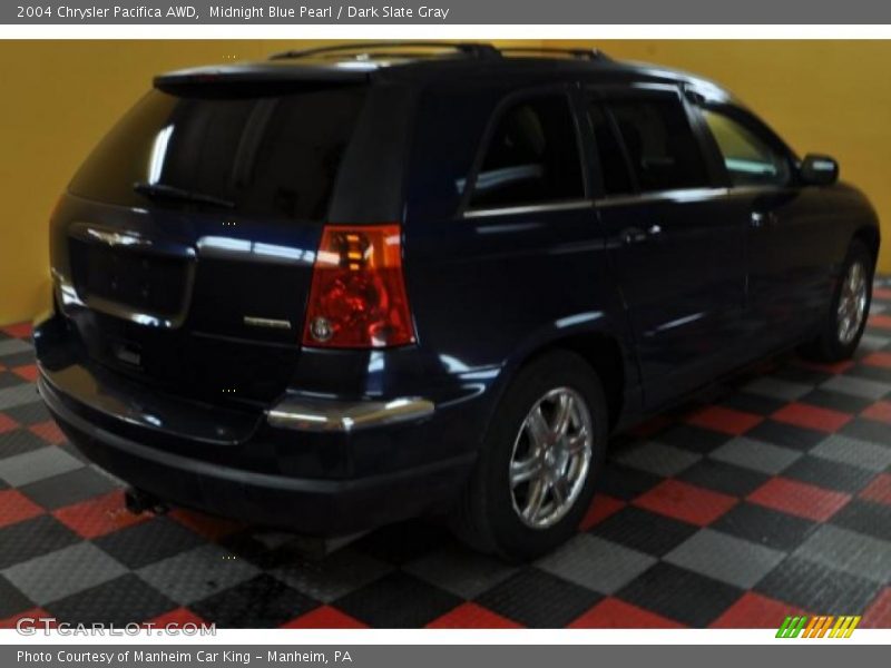 Midnight Blue Pearl / Dark Slate Gray 2004 Chrysler Pacifica AWD