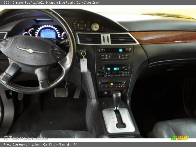 Midnight Blue Pearl / Dark Slate Gray 2004 Chrysler Pacifica AWD