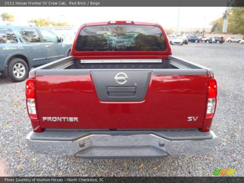 Red Brick / Beige 2011 Nissan Frontier SV Crew Cab