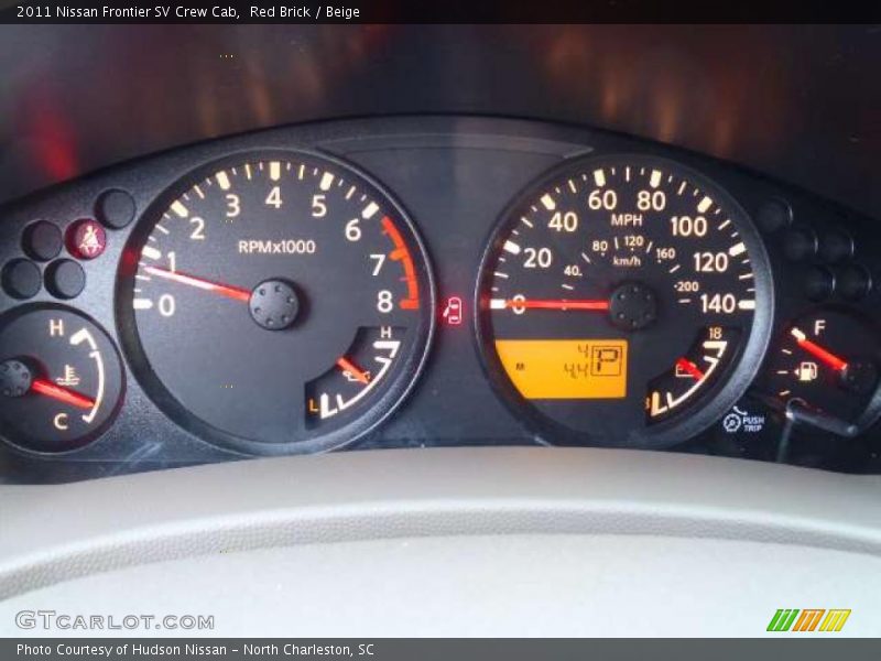 Red Brick / Beige 2011 Nissan Frontier SV Crew Cab