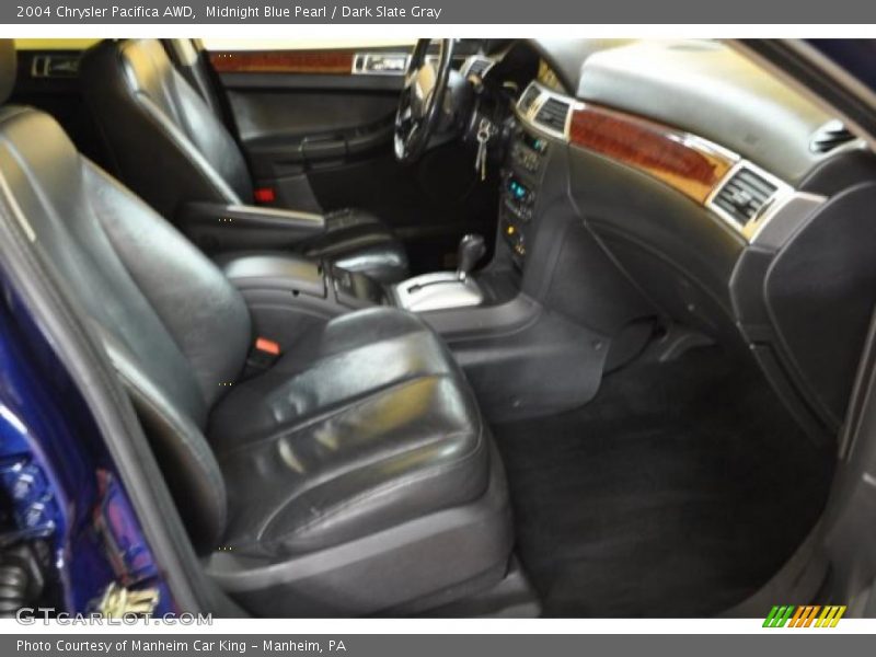 Midnight Blue Pearl / Dark Slate Gray 2004 Chrysler Pacifica AWD