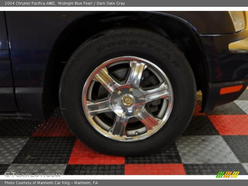 Midnight Blue Pearl / Dark Slate Gray 2004 Chrysler Pacifica AWD