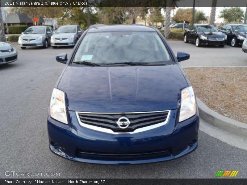 Blue Onyx / Charcoal 2011 Nissan Sentra 2.0