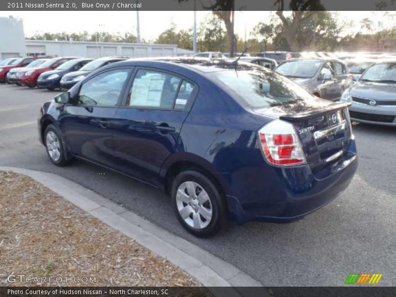 Blue Onyx / Charcoal 2011 Nissan Sentra 2.0