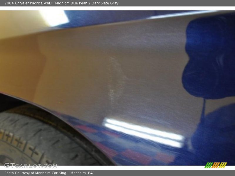 Midnight Blue Pearl / Dark Slate Gray 2004 Chrysler Pacifica AWD