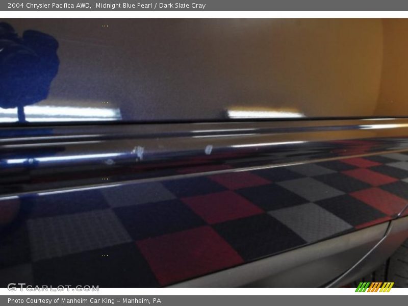 Midnight Blue Pearl / Dark Slate Gray 2004 Chrysler Pacifica AWD