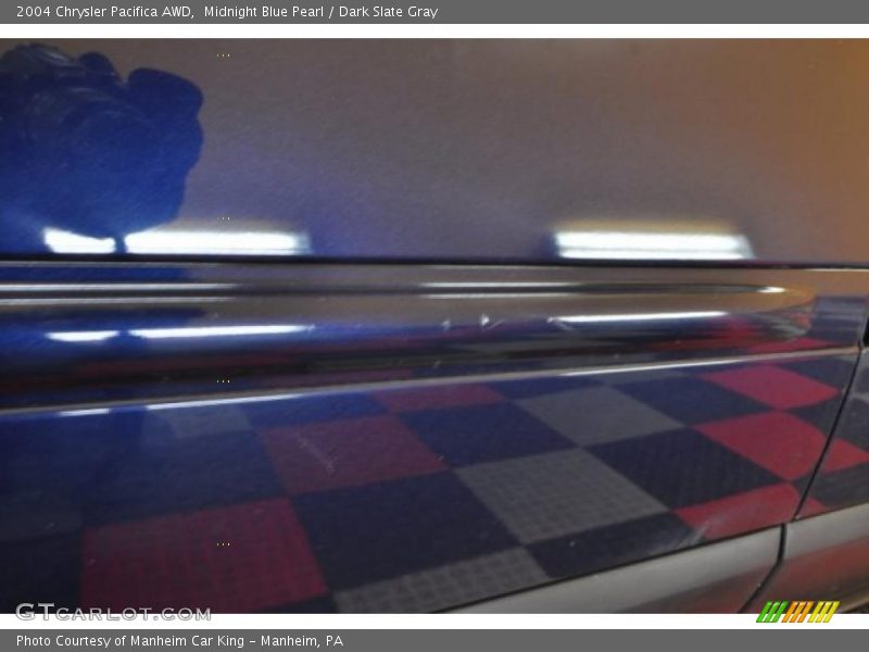 Midnight Blue Pearl / Dark Slate Gray 2004 Chrysler Pacifica AWD