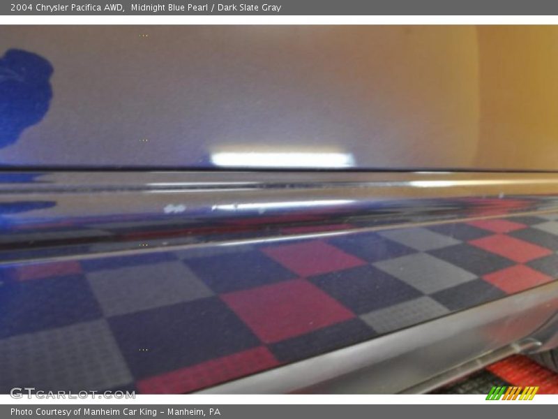 Midnight Blue Pearl / Dark Slate Gray 2004 Chrysler Pacifica AWD