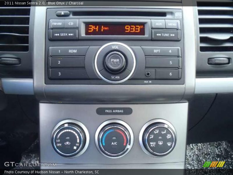 Blue Onyx / Charcoal 2011 Nissan Sentra 2.0