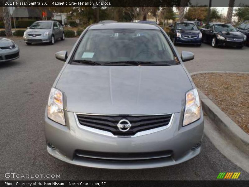 Magnetic Gray Metallic / Charcoal 2011 Nissan Sentra 2.0