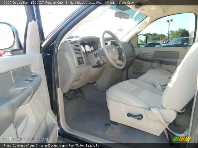  2007 Ram 1500 SLT Regular Cab Medium Slate Gray Interior